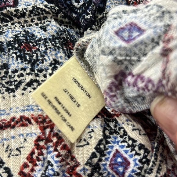 Sz Small California Gypsy Cold Shoulder Boho Blouse NWT - Picture 7 of 7